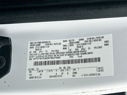 Used 2019 Ford F150 XL w/ Equipment Group 101A Mid image 26