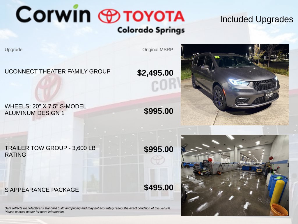 Used 2021 Chrysler Pacifica Limited w/ Uconnect Theater Family Group AWD/4WD image 4