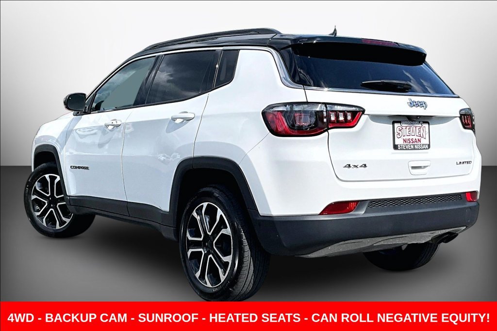 Used 2022 Jeep Compass Limited w/ Sun and Sound Group AWD/4WD image 4