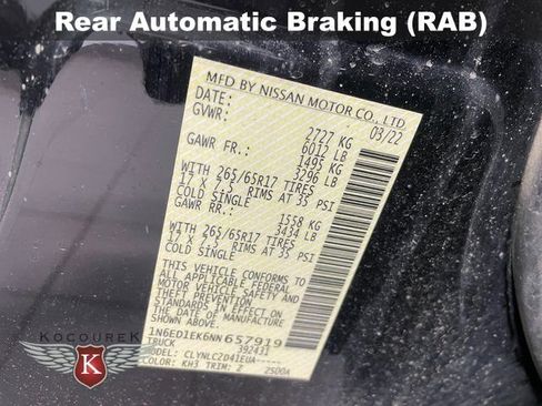 Used 2022 Nissan Frontier SV AWD/4WD image 26