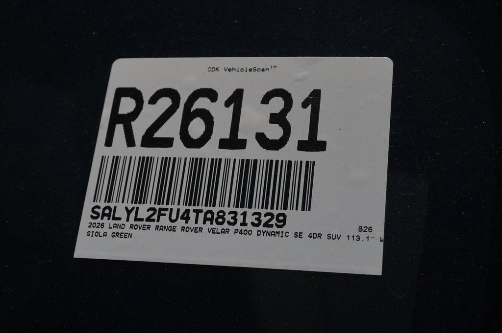 Used 2026 Land Rover Range Rover Velar Dynamic SE AWD/4WD image 32