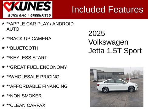 Used 2025 Volkswagen Jetta Sport image 2