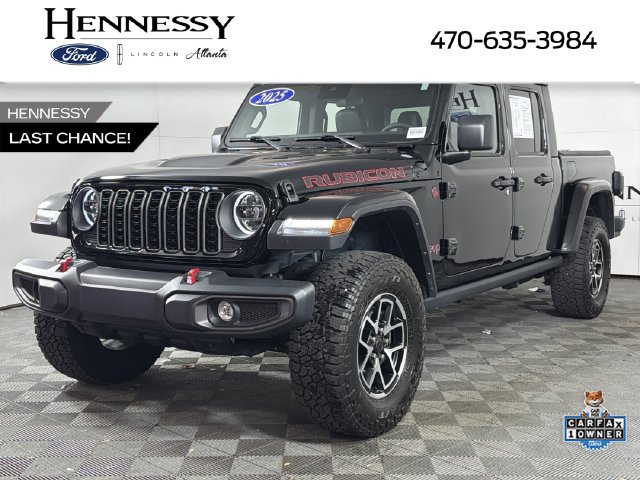 Used 2025 Jeep Gladiator Rubicon w/ Convenience Group AWD/4WD image 1