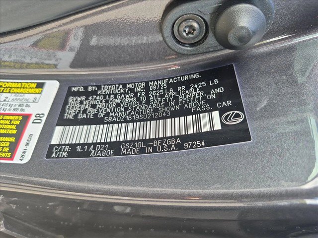 Used 2025 Lexus ES 350 w/ Premium Package FWD image 25