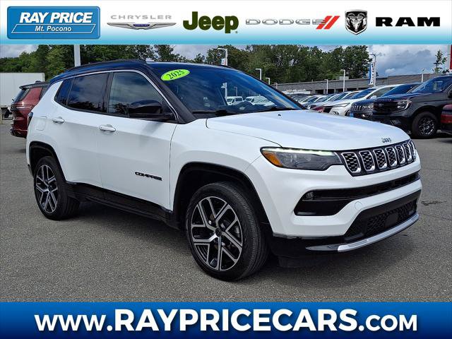Certified 2025 Jeep Compass Limited w/ Elite Group AWD/4WD image 1