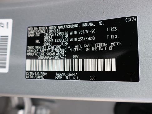 Used 2024 Lexus TX 350 FWD w/ Captains Chair Package image 45