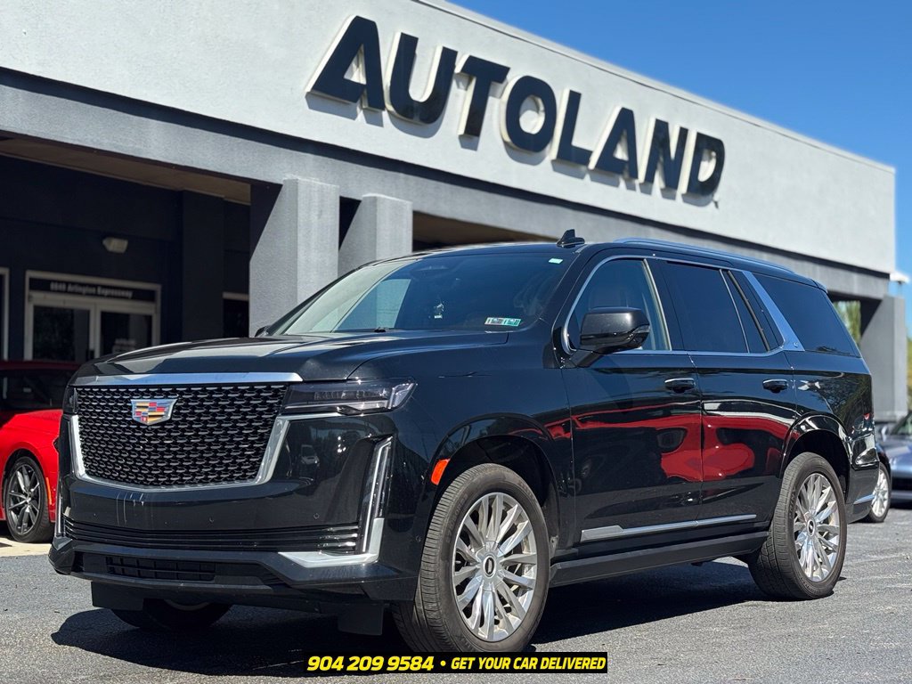 Used 2021 Cadillac Escalade Premium Luxury w/ Driver Assist Tech Package AWD/4WD image 1