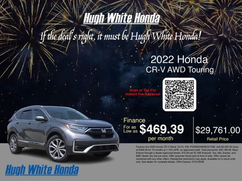 Used 2022 Honda CR-V Touring image 3