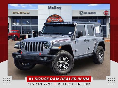 Used 2021 Jeep Wrangler Unlimited Rubicon AWD/4WD image 1