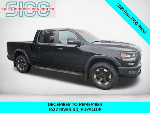 Used 2021 RAM 1500 Rebel w/ Leather & Sound Group image 8