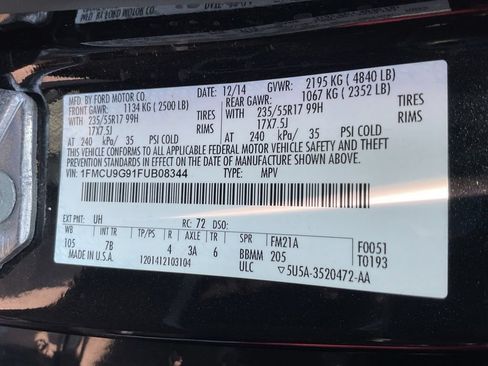 Used 2015 Ford Escape SE AWD/4WD image 37
