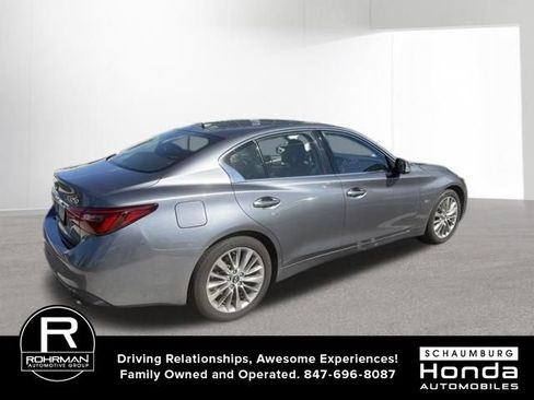 Used 2019 INFINITI Q50 Luxe w/ Essential Package (3.0T Luxe) AWD/4WD image 5