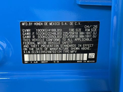 New 2027 Honda HR-V Sport image 20