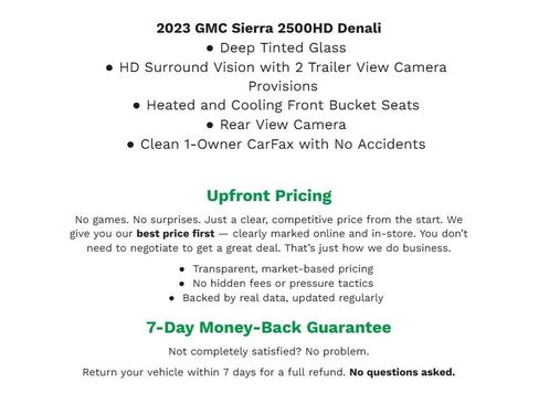 Used 2023 GMC Sierra 2500 Denali w/ Denali Ultimate Package image 2