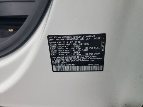 Used 2022 Volkswagen Atlas SE image 41
