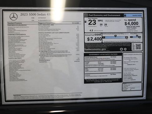 Used 2023 Mercedes-Benz S 500 4MATIC image 11