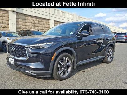 Certified 2022 INFINITI QX60 Luxe w/ Cargo Package