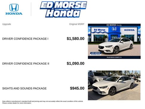 Used 2019 Buick Regal Essence w/ Driver Confidence Package I FWD image 8