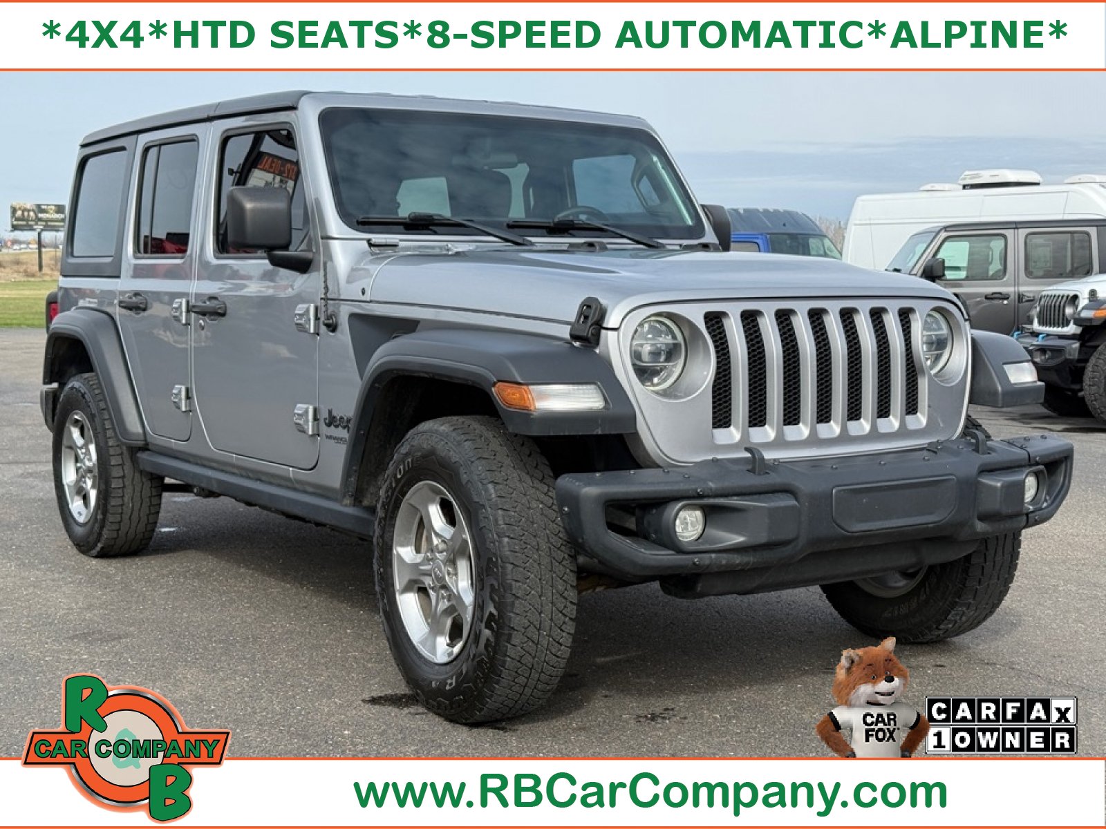 Used 2021 Jeep Wrangler Unlimited Sport AWD/4WD image 1