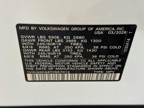 New 2026 Volkswagen Atlas SE AWD/4WD image 28