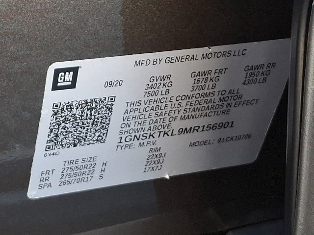 Used 2021 Chevrolet Tahoe High Country w/ Premium Package AWD/4WD image 30