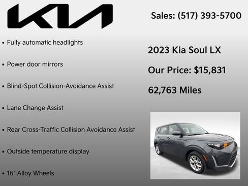 Used 2023 Kia Soul LX w/ Option Group 015 FWD image 12