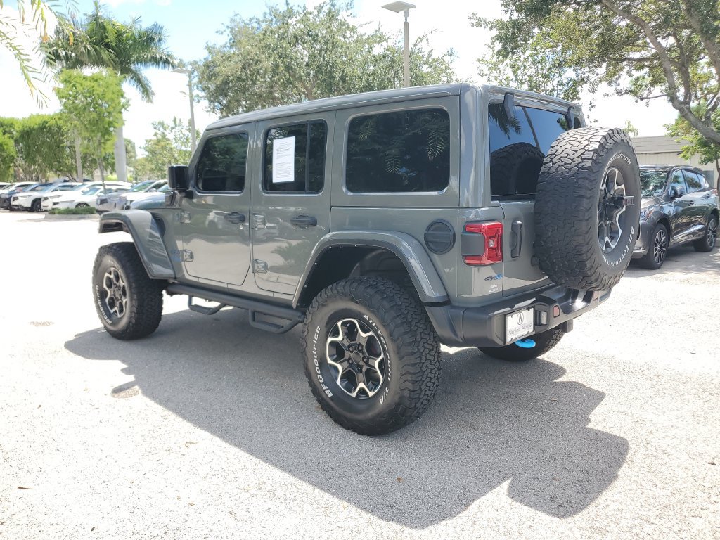 Used 2022 Jeep Wrangler Unlimited Rubicon 4xe AWD/4WD image 7