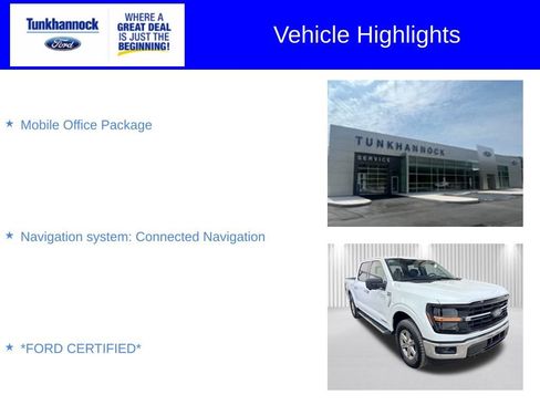 Certified 2024 Ford F150 XLT w/ Mobile Office Package image 6