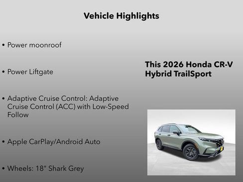 New 2026 Honda CR-V TrailSport image 5