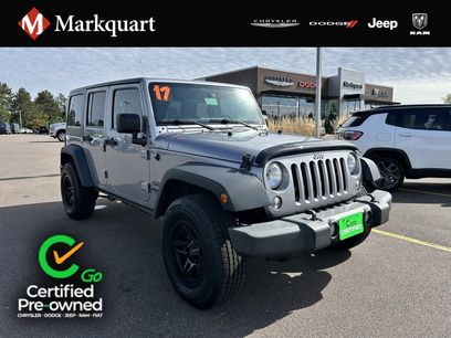 Certified 2017 Jeep Wrangler Unlimited Sport w/ Quick Order Package 24S