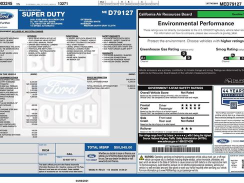 Used 2021 Ford F250 XL w/ STX Appearance Package AWD/4WD image 14