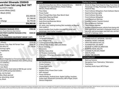New 2026 Chevrolet Silverado 2500 W/T w/ WT Convenience Package AWD/4WD image 18