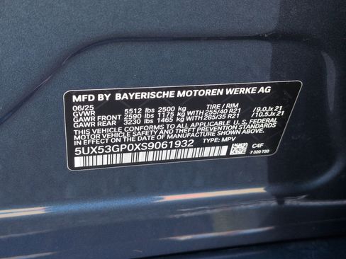 Used 2025 BMW X3 xDrive30i w/ Premium Package image 34