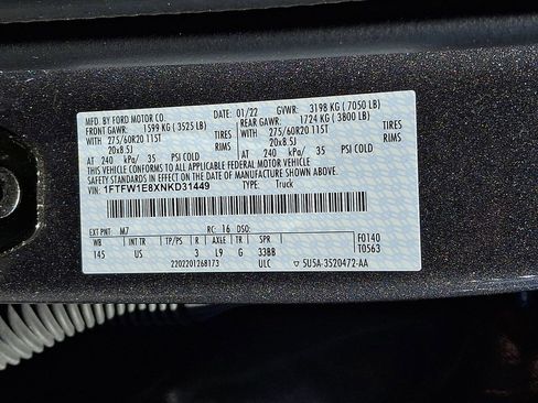 Used 2022 Ford F150 XLT w/ Equipment Group 302A High AWD/4WD image 29