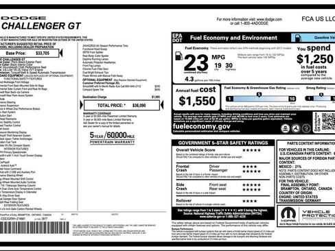 Used 2022 Dodge Challenger GT RWD image 3