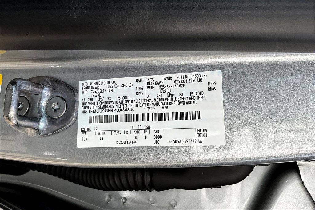 Certified 2023 Ford Escape Active w/ Tech Pack #2 AWD/4WD image 21