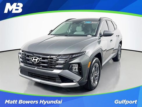 Certified 2025 Hyundai Tucson Blue AWD/4WD image 1