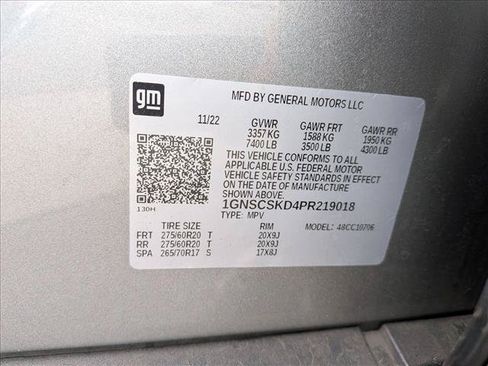 Used 2023 Chevrolet Tahoe Premier RWD image 16