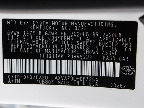 Used 2024 Toyota Camry SE image 38