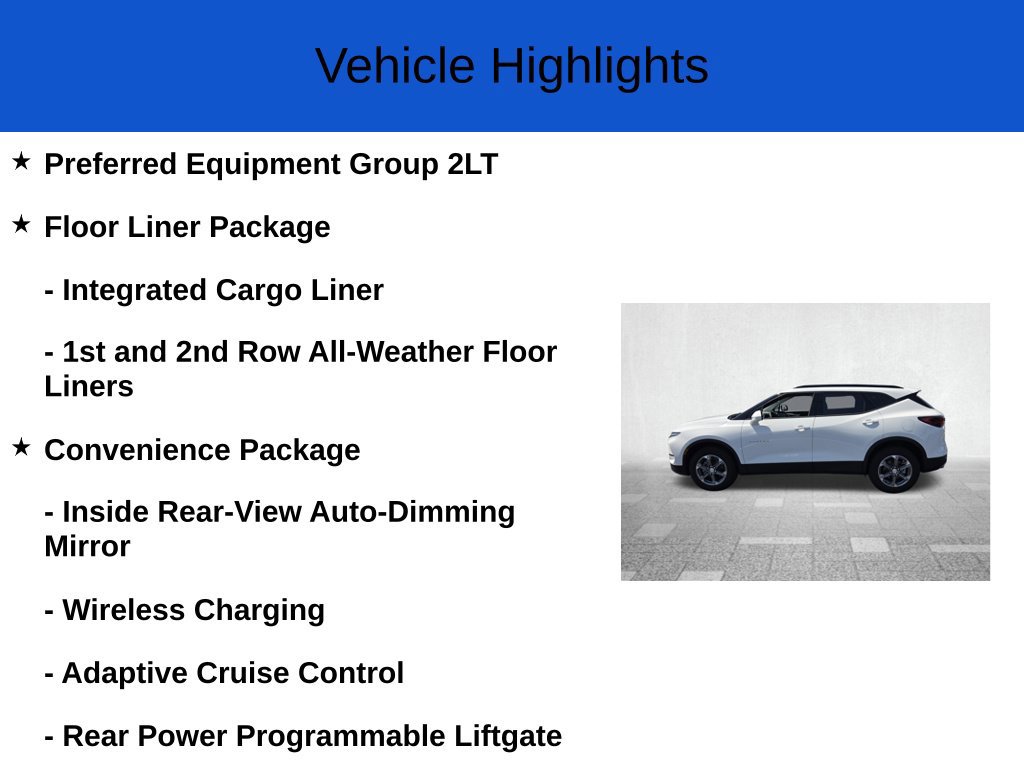 New 2026 Chevrolet Blazer LT w/ Convenience Package FWD image 3