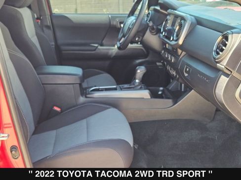 Used 2022 Toyota Tacoma TRD Sport w/ Technology Package RWD image 28