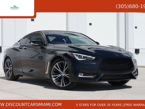 Used 2018 INFINITI Q60 2.0t w/ Cargo Package RWD image 1