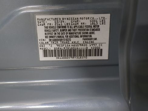 Used 2024 Nissan Sentra SR FWD image 45