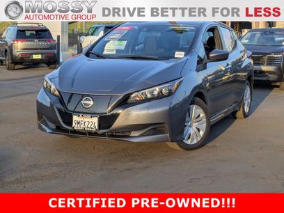 Certified 2024 Nissan Leaf S
