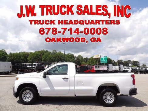Used 2021 Chevrolet Silverado 1500 W/T w/ WT Value Package RWD image 2