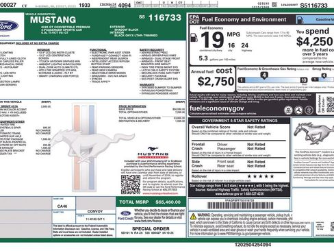 Certified 2025 Ford Mustang GT Premium image 2