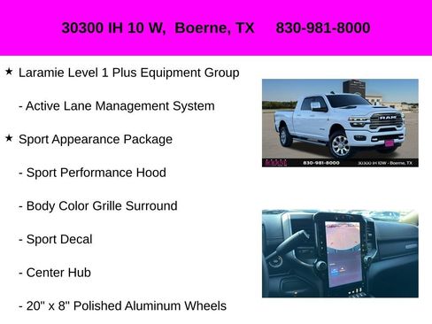 Used 2025 RAM 2500 Laramie w/ Sport Appearance Package AWD/4WD image 35