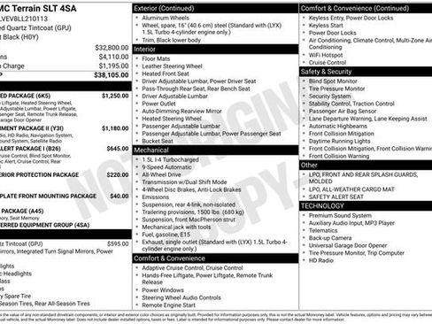 Used 2020 GMC Terrain SLT w/ Preferred Package image 4