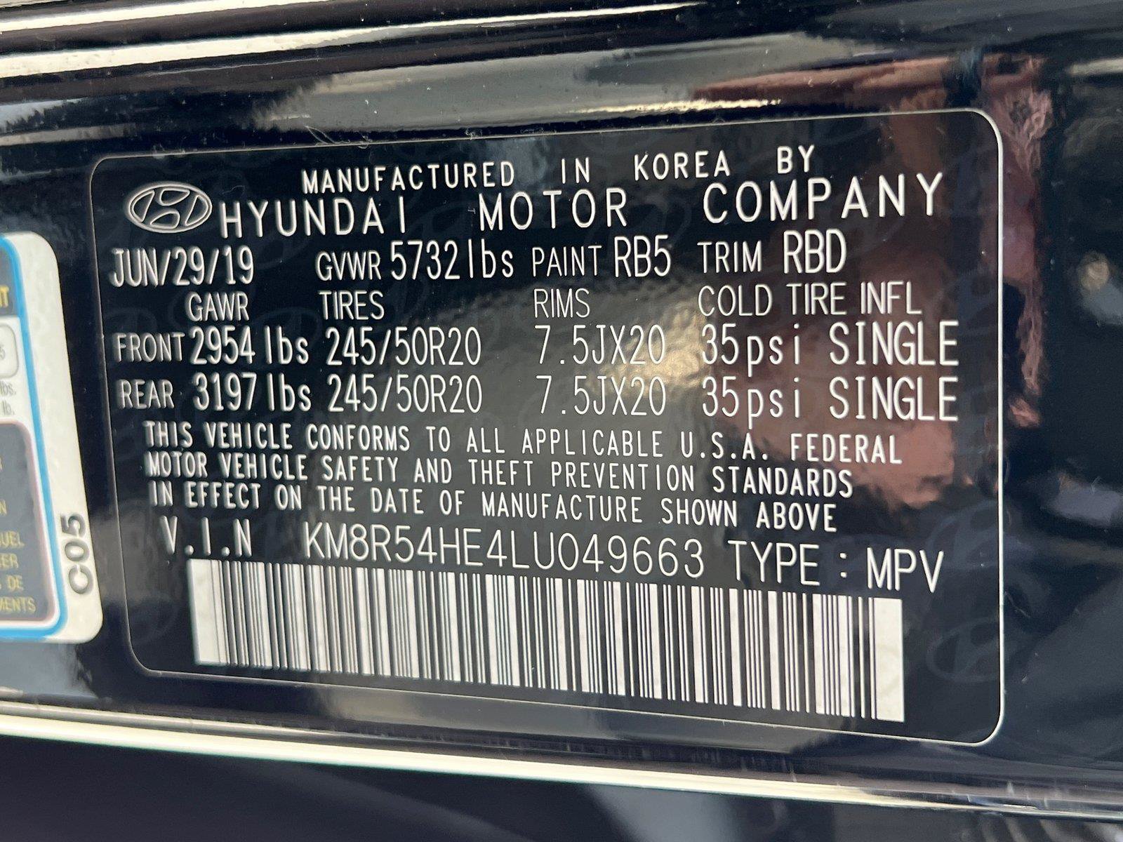 Used 2020 Hyundai Palisade Limited FWD image 35