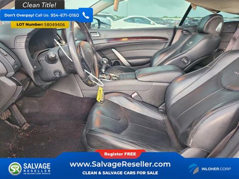 Used 2014 INFINITI Q60 Convertible w/ Premium Package RWD image 9